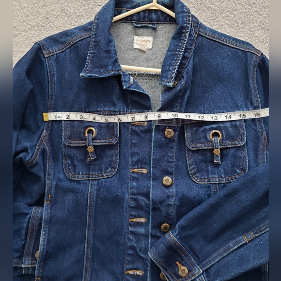 Cleo Jean Jacket Size Large (Petite) - Picture 2 of 7